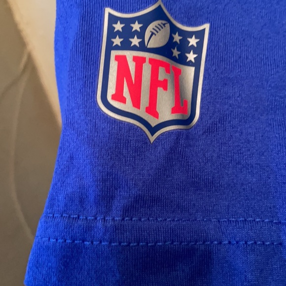 On Field Nike NFL L.A. Rams DRI FIT Tee Medium - Picture 3 of 6
